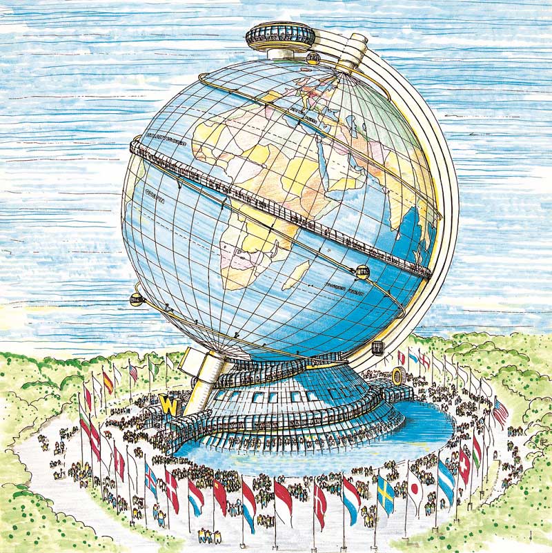 Globus Weltausstellung KR Rogner